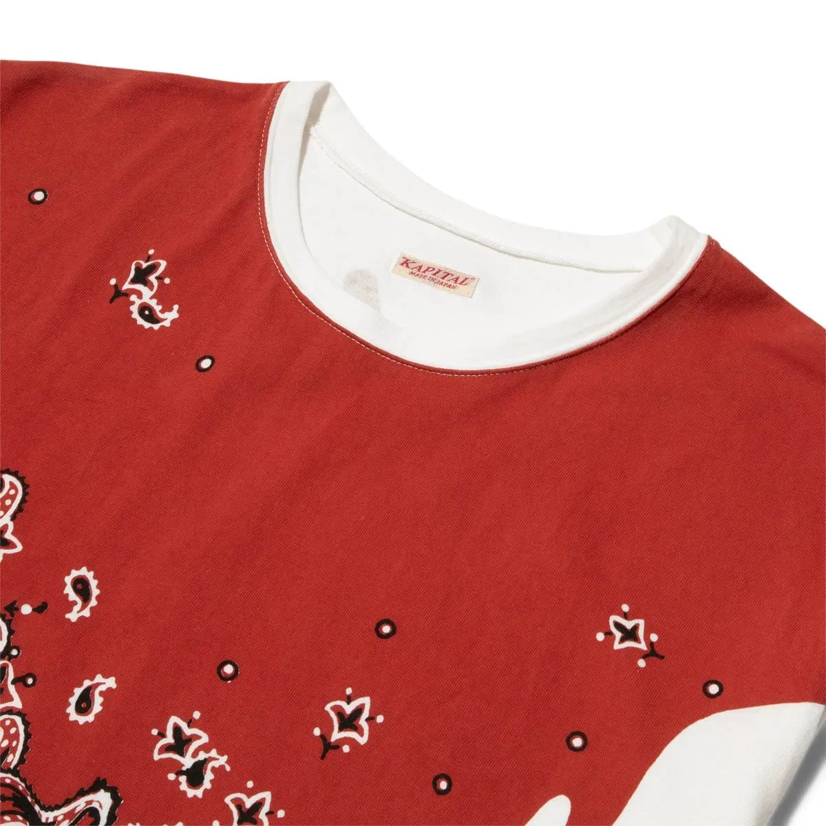 20/-JERSEY CREW T (TOROTORO BANDANA) Red