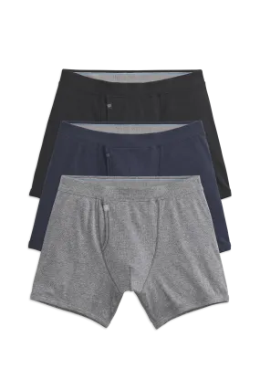 3-Pack 18-Hour Jersey Rib Boxer Brief