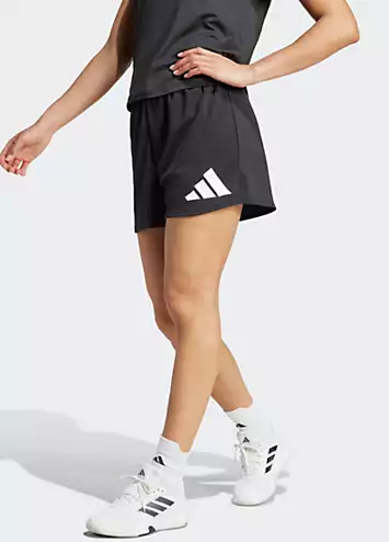 adidas Performance Logo Print Sports Shorts | Grattan