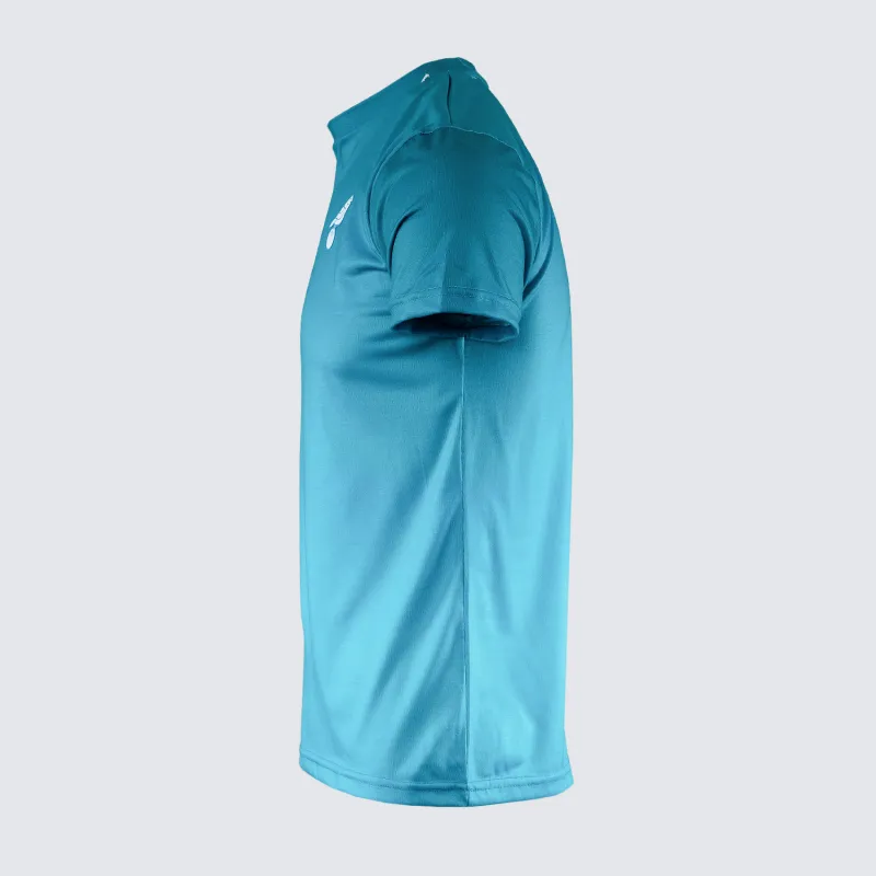 Adults Teal Gradient T-Shirt