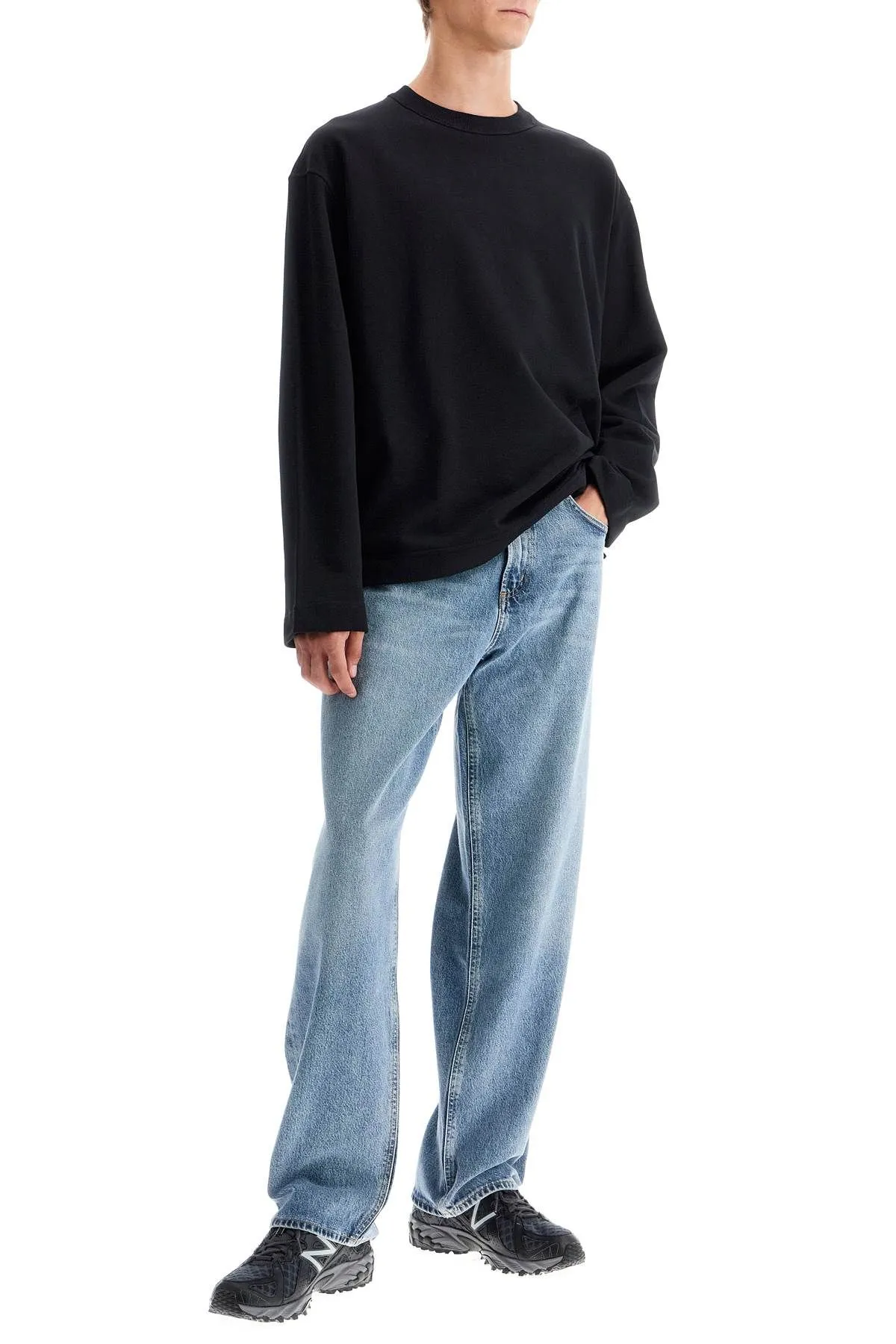 Agolde    Agolde Baggy Tapered Fusion Wash Ratio Jeans Bag