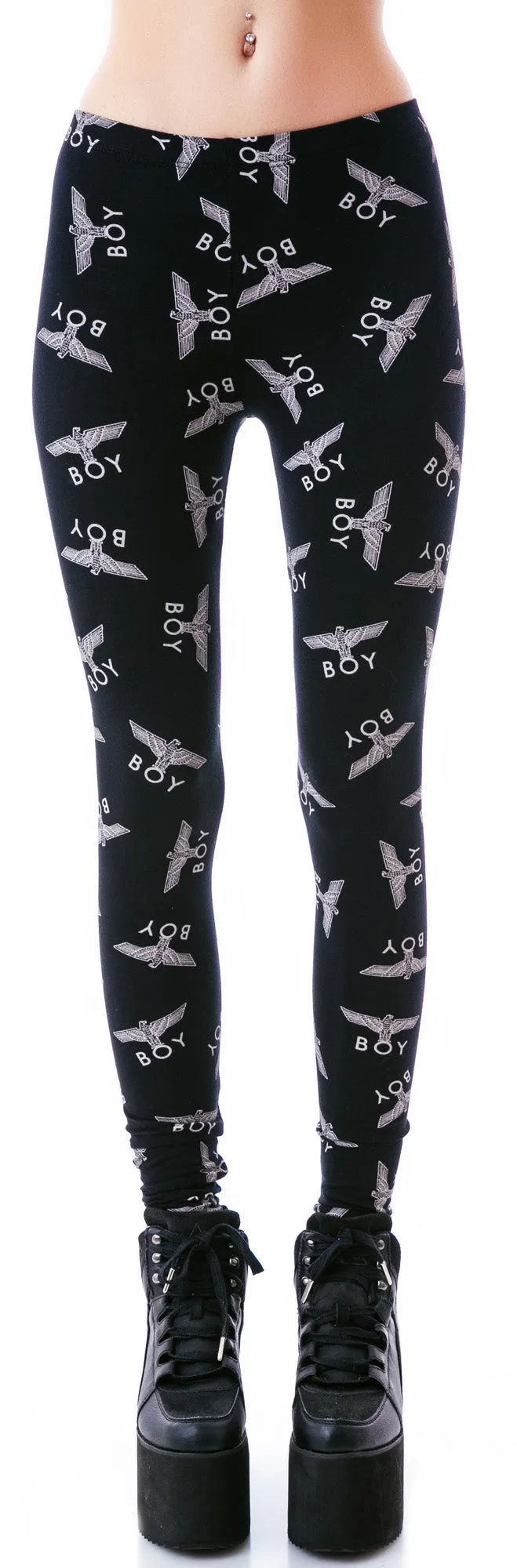 Allover Eagle BOY Standard Leggings-