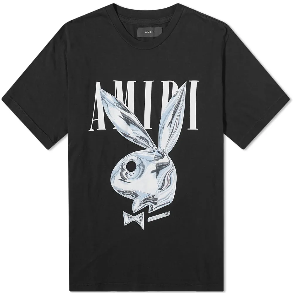 AMIRI Metallic Bunny T-ShirtBlack
