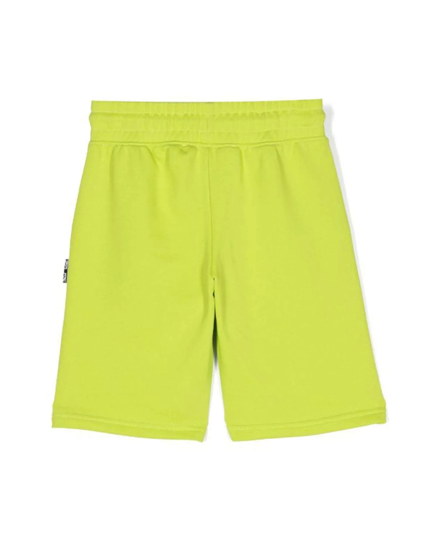 Bermuda shorts with logo printed on the front
