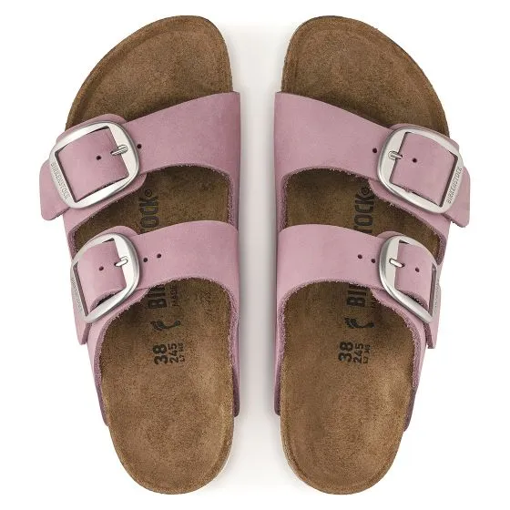 Birkenstock Womens Arizona Big Buckle Orchid Sandals - Narrow  Fit