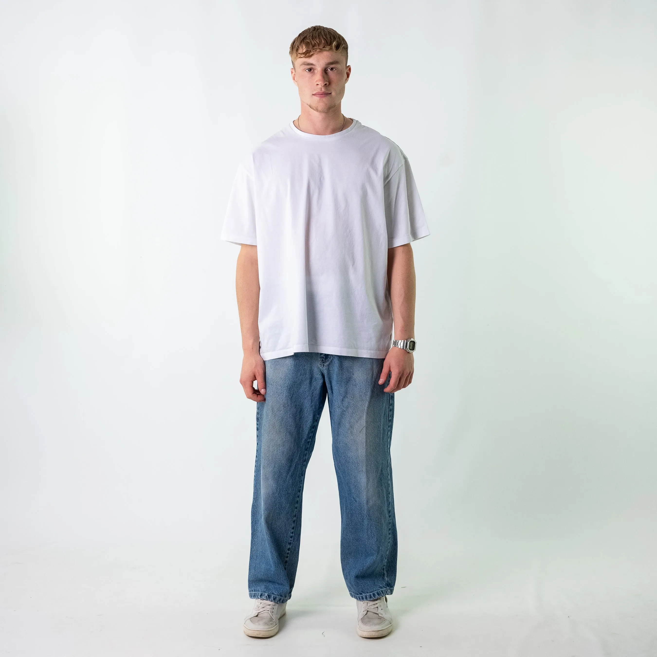 Blue 90s Southpole Denim Hip Hop Jeans Baggy Pants (32x30)