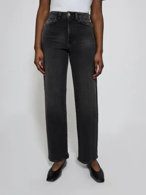 Cream Loose Straight Leg Jeans | Sale & Offers | George at ASDA