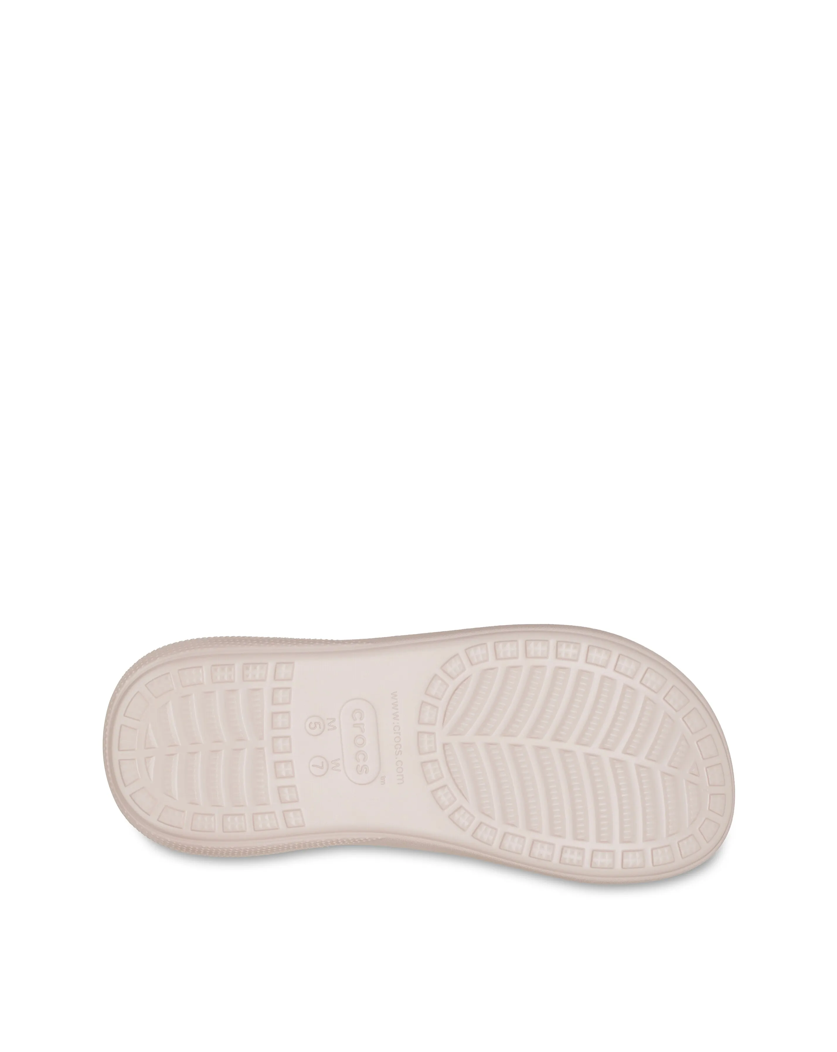 Crocs Crush Platform Two Strap Slider Sandals Standard Fit | Simply Be