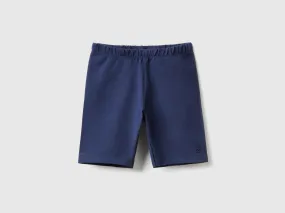 Cycling short leggings - Dark Blue | Benetton