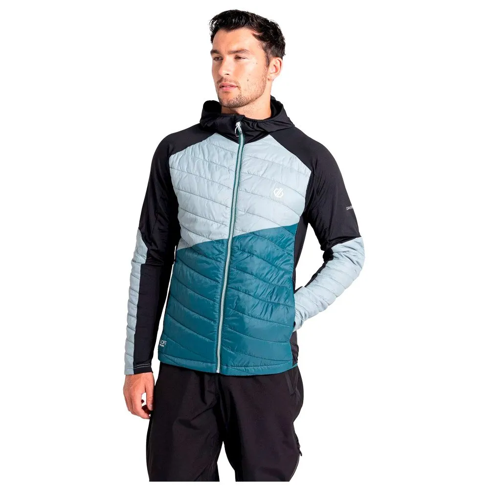 Down jackets DARE2B ---Gendarme Wool Hybrid Slate Mediterranea Green