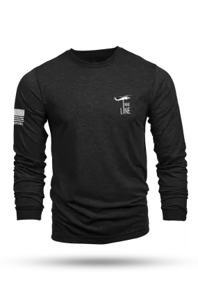 Dropline Logo - Long-Sleeve T-Shirt