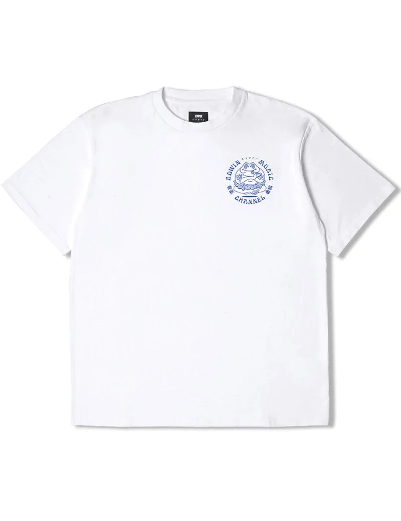 Edwin Music Channel T-Shirt White