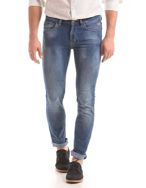 Flying Machine Slim Tapered Fit Stone Wash Jeans
