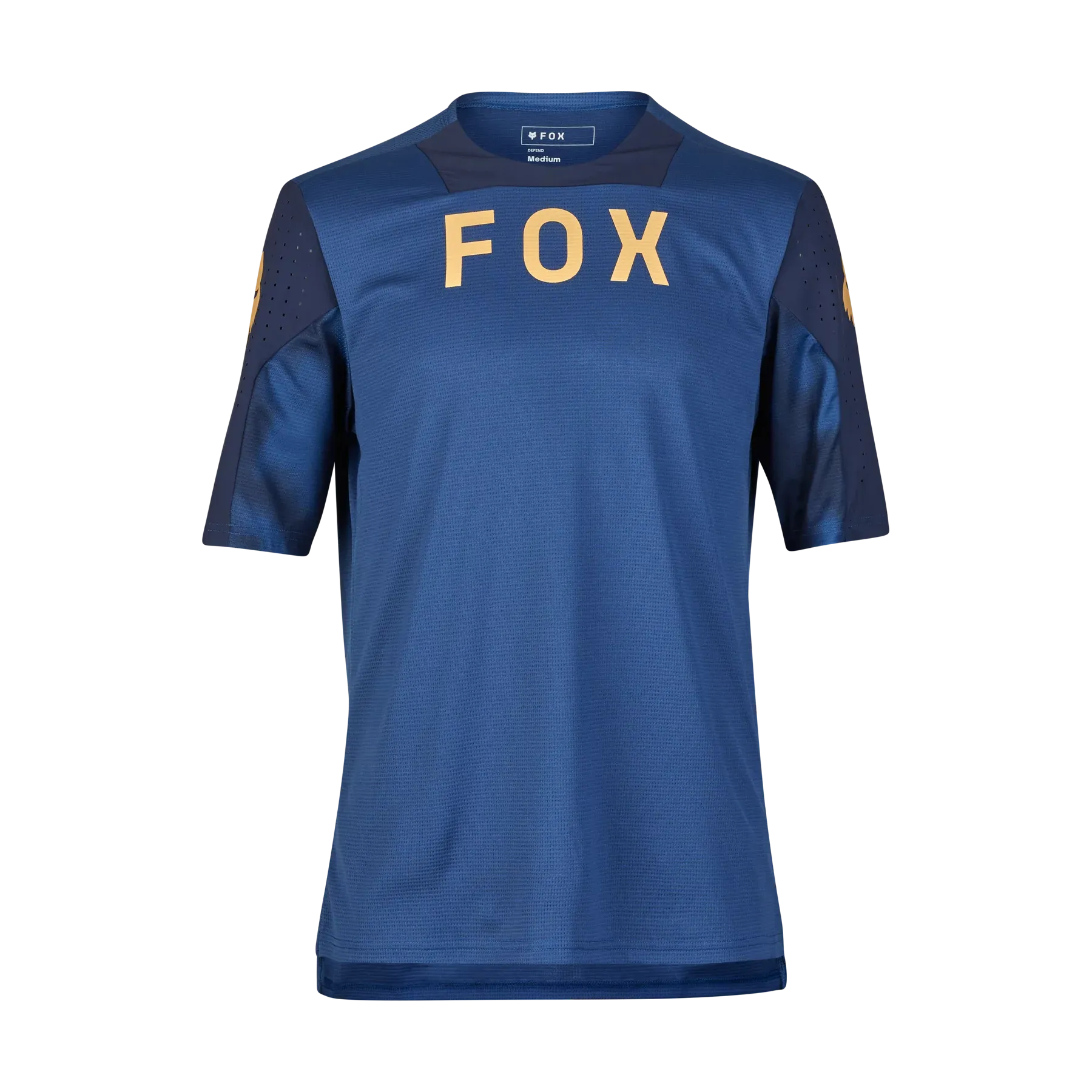 Fox Racing Defend Short Sleeve MTB Jersey - Taunt - Indigo