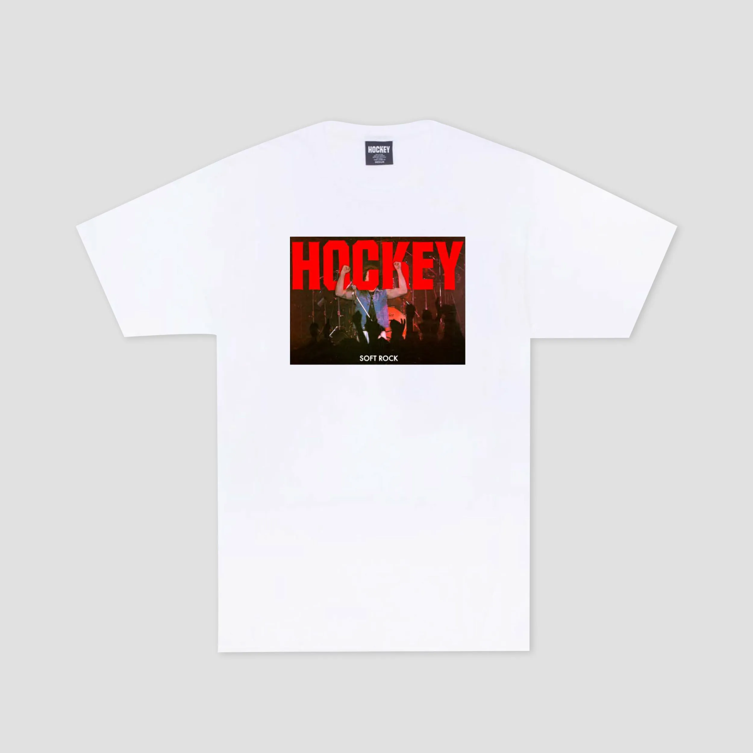 Hockey Soft Rock T-Shirt White