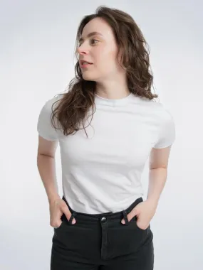 Honest Basics T-Shirt Slim White