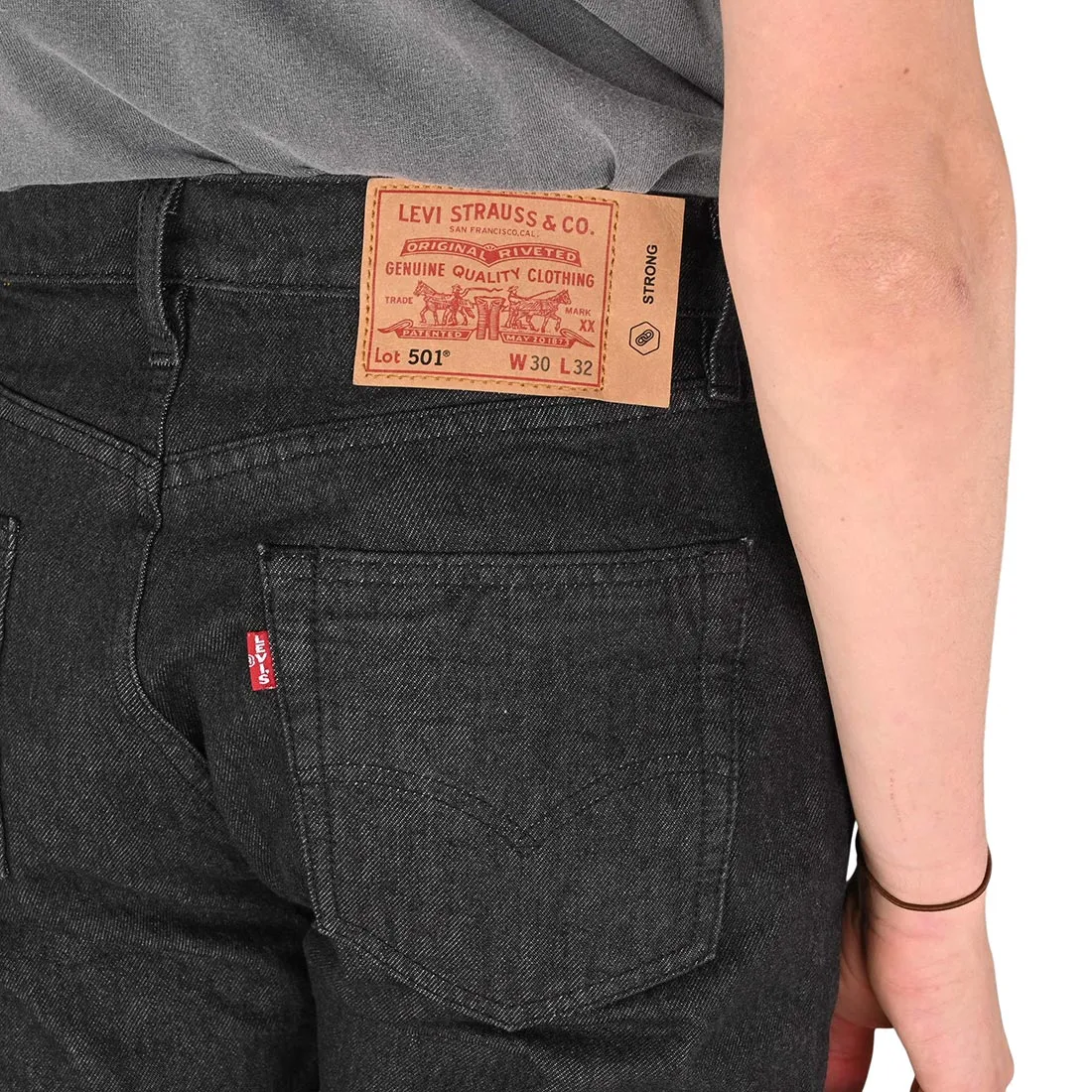 Levi’s Skateboarding 501 Jeans – Long Rinse