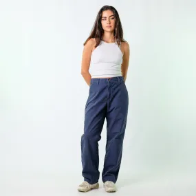 Navy Blue y2ks Carhartt Canvas Carpenter Jeans Baggy Pants (32x32)