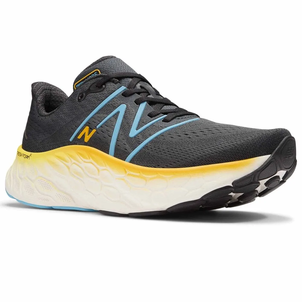 New Balance  Fresh Foam X More v4 Extra Wide 4E Mens Running Shoes Black