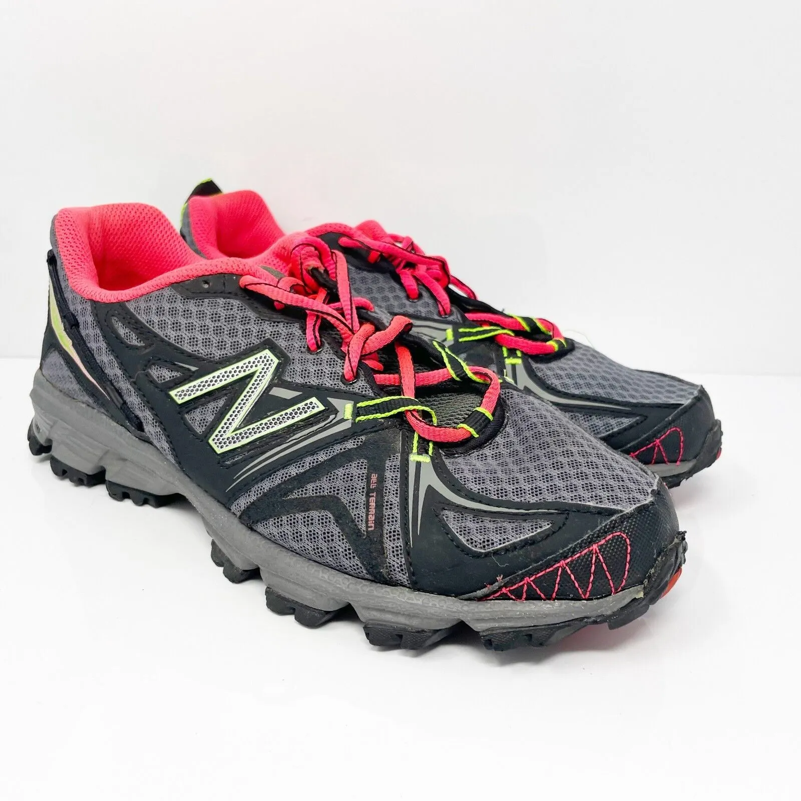 New Balance Womens 610 V2 WT610BP2 Gray Running Shoes Sneakers Size 8 D
