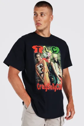 Oversized Tlc Homage License T-shirt