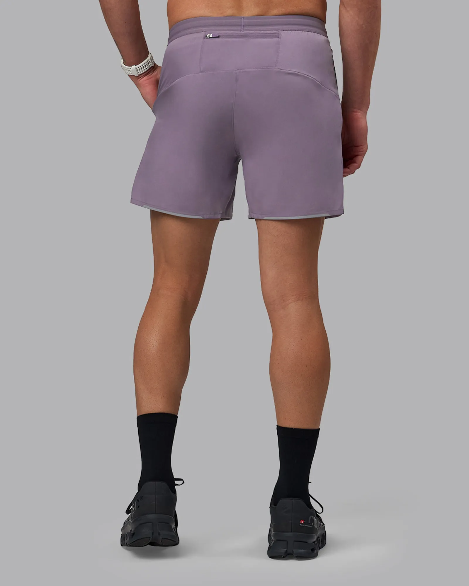 Pace 5 Lined Performance Shorts - Purple Sage