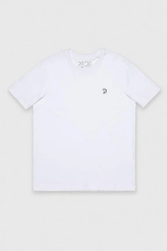 PITOD T-Shirt Chest Logo White