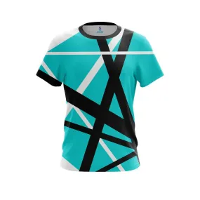 Plain Rocker Teal CoolWick Bowling Jersey