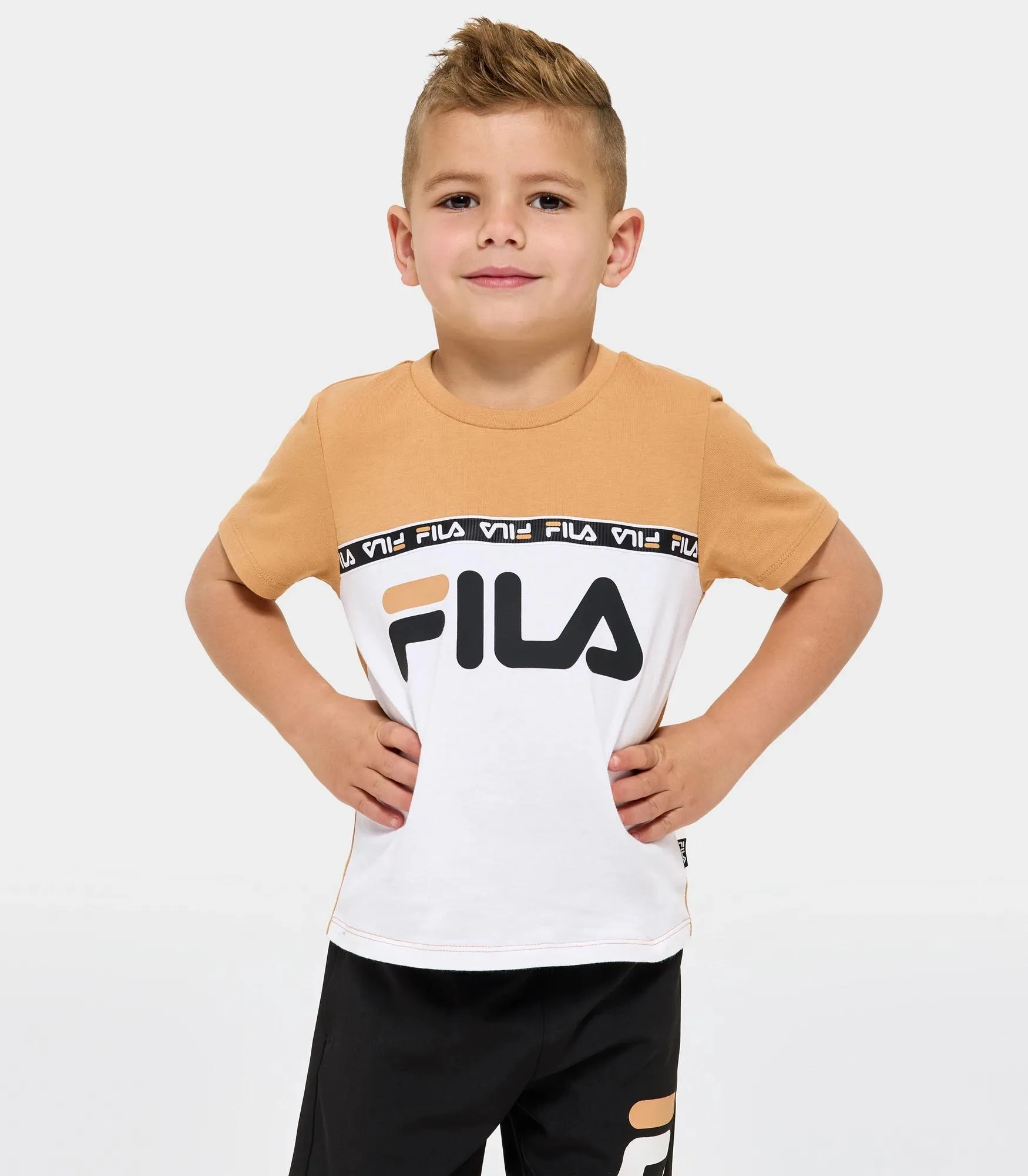 popular  Fila Splice T-shirt - Henley