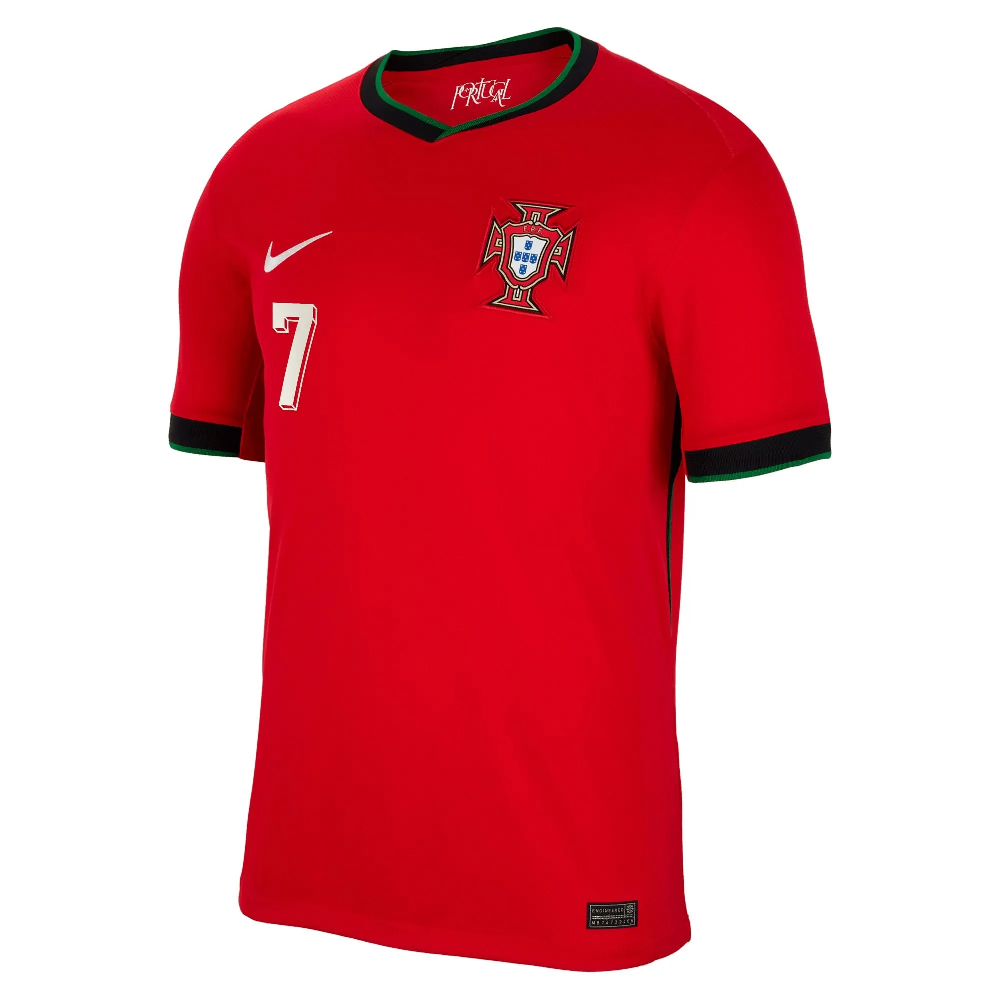 Portugal Home Jersey 24/25 Euro Ronaldo 7