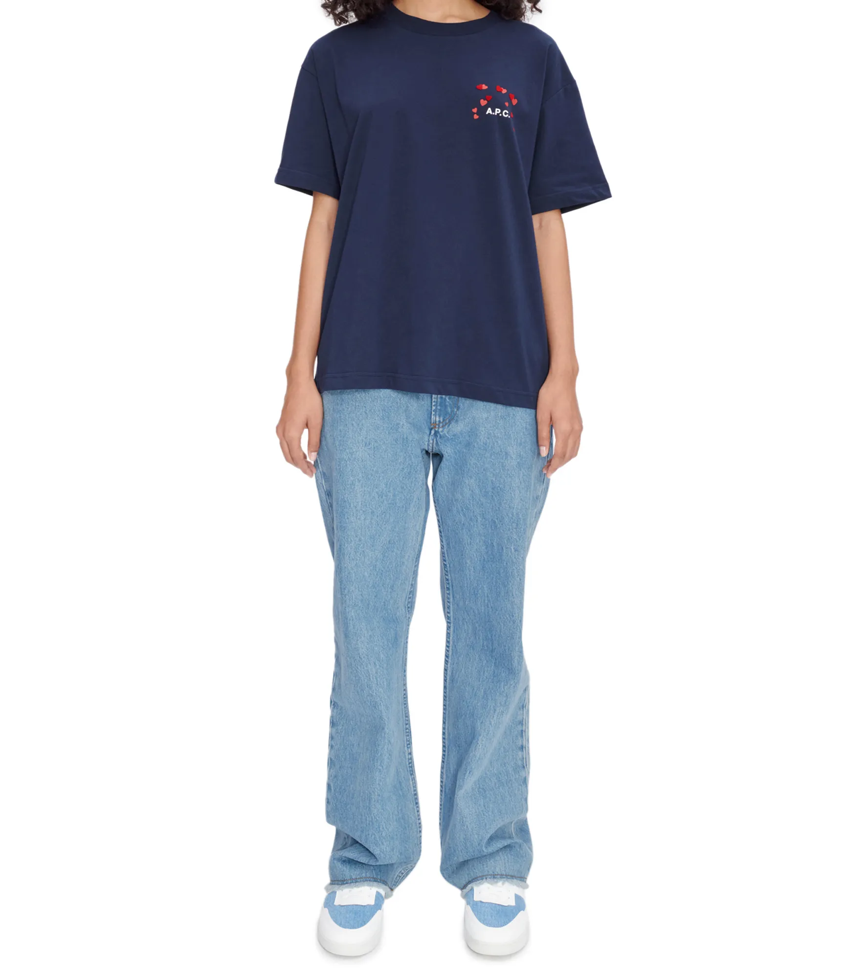 Relaxed Raw Edge F jeans