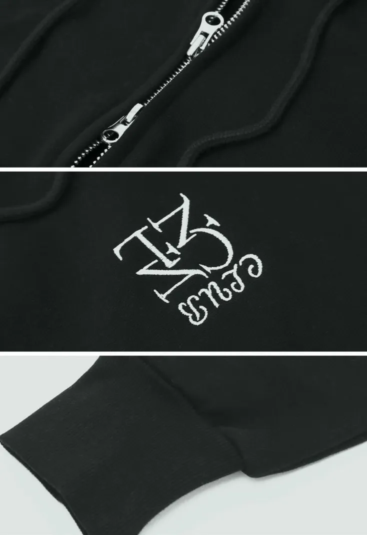 RONRON  |Street Style Logo Hoodies & Sweatshirts