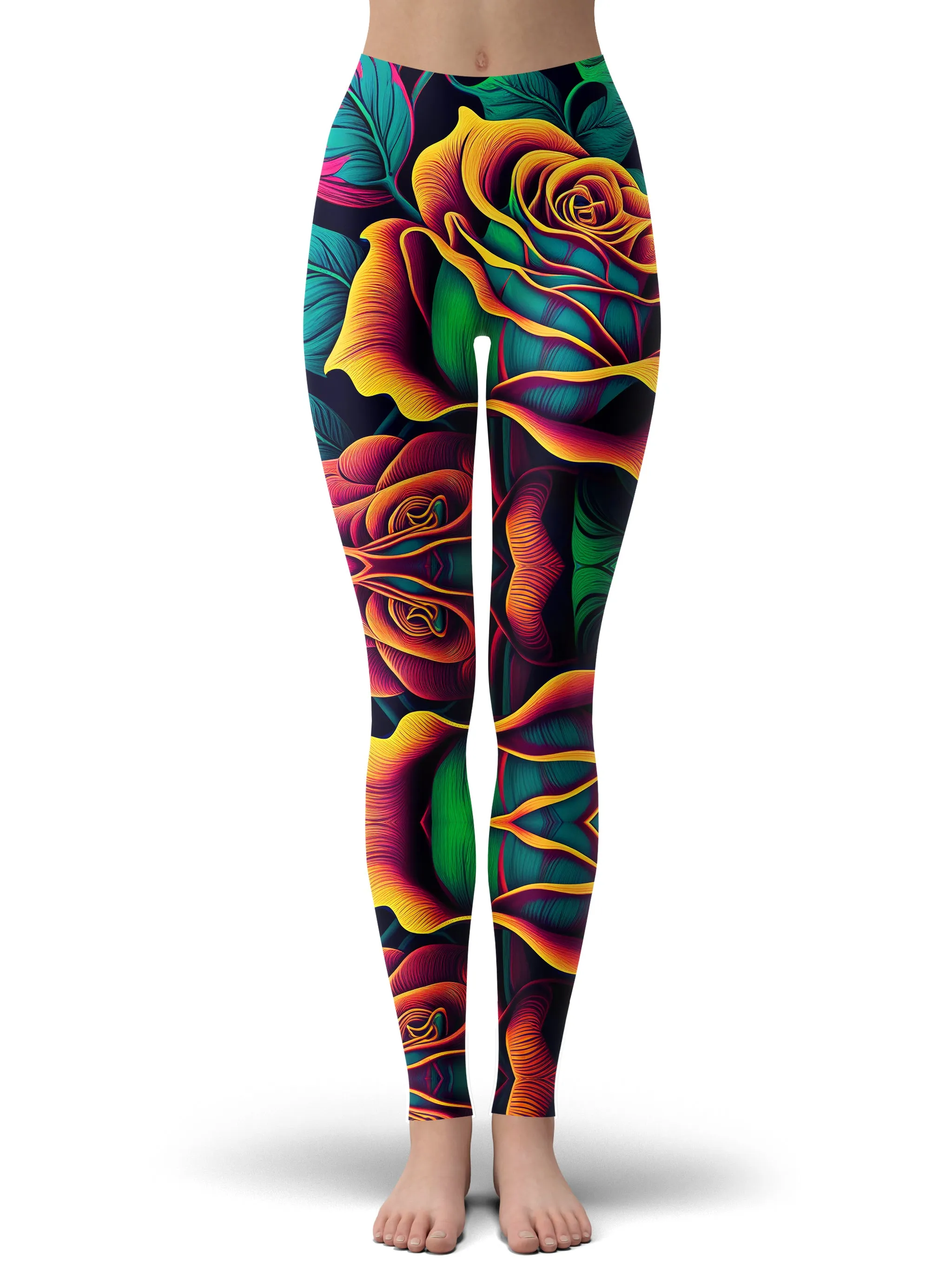 Rosebud Women's Tank and Leggings Combo