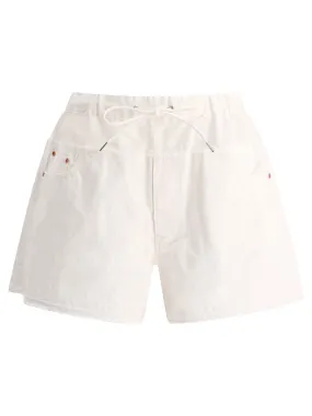 Sacai    Sacai Shorts With Nylon Inserts