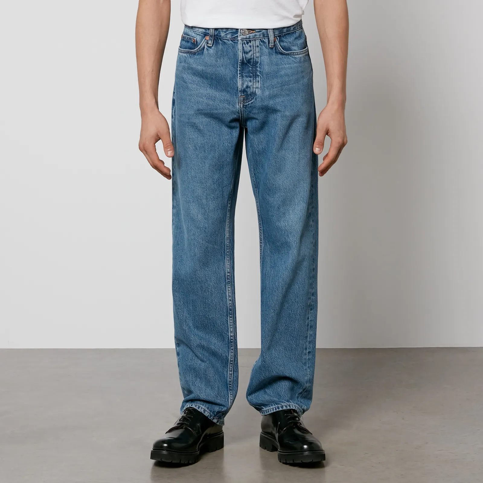 Samsøe Samsøe Eddie Denim Straight-Leg Jeans - W36/L32 | Coggles