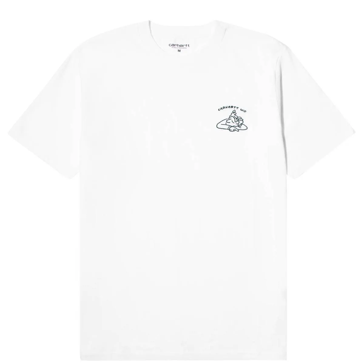 SS REVERSE MIDAS T-SHIRT White