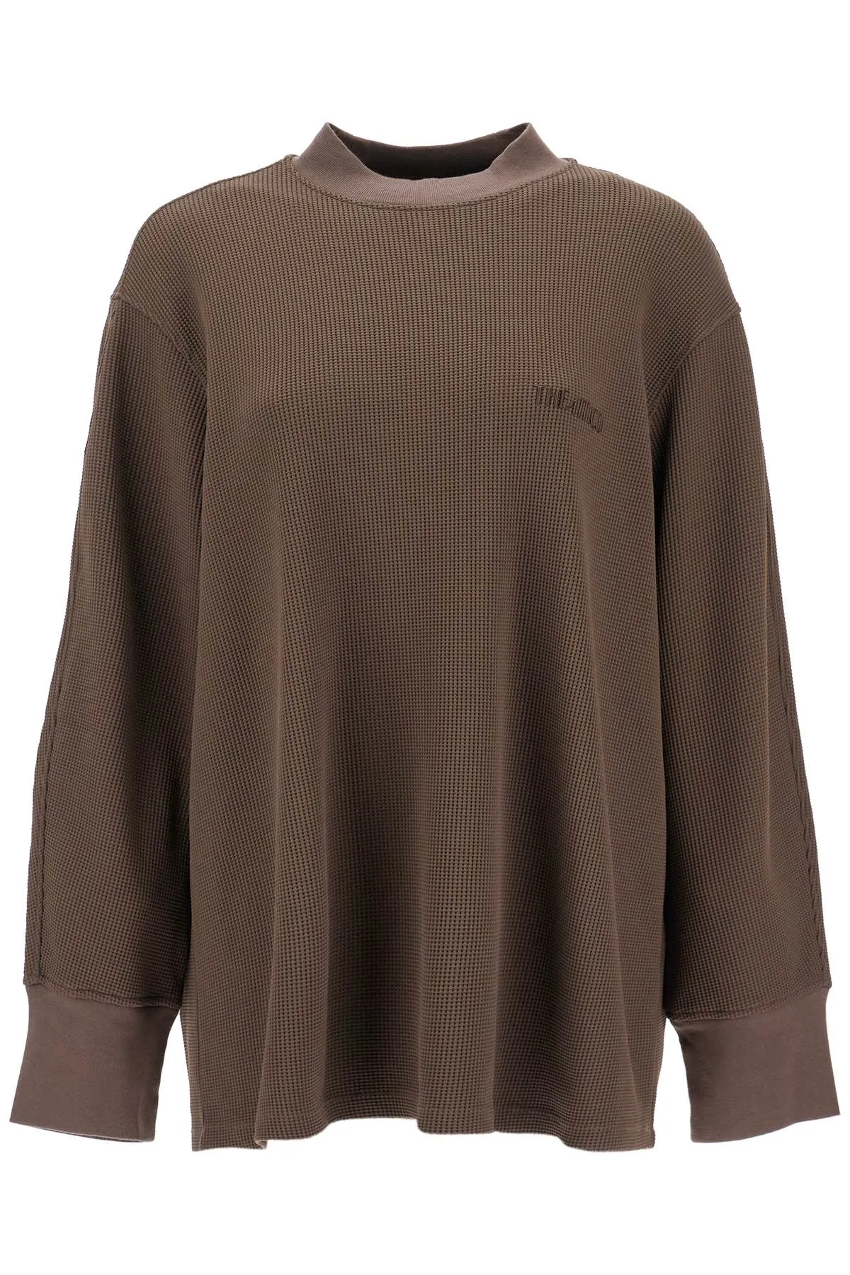 The Attico    The Attico Long Sleeved Waffle Jersey T