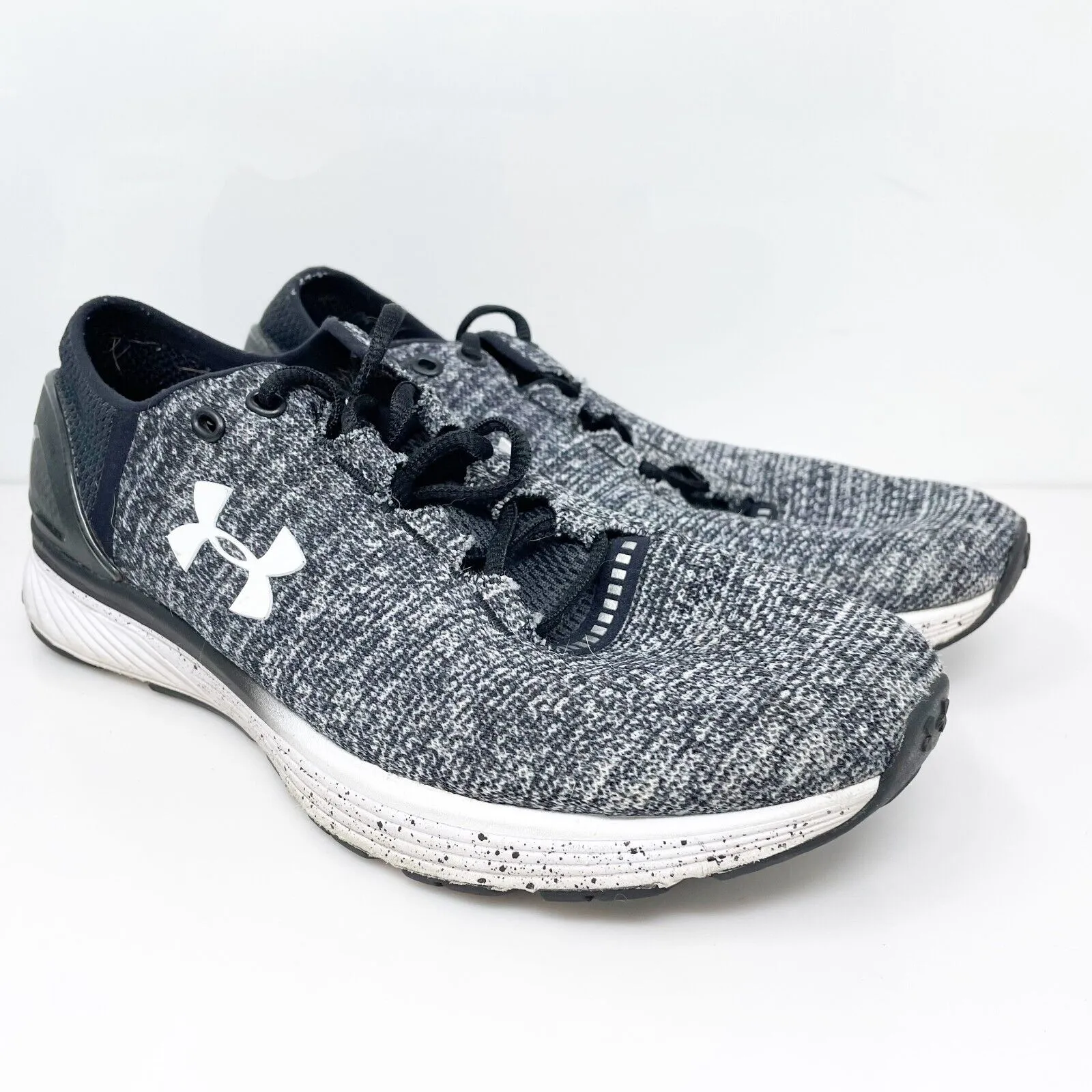 Under Armour Womens Charged Bandit 3 1298664-003 Gray Running Shoes Sneakers 10