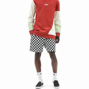 Vans RANGE RELAXED ELASTIC SHORTS (CHECKERBOARD) MEN WHITE
