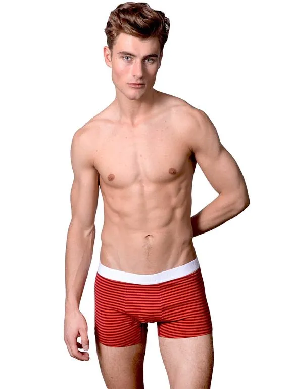 VATTER Boxer Shorts Tim Red Stripes