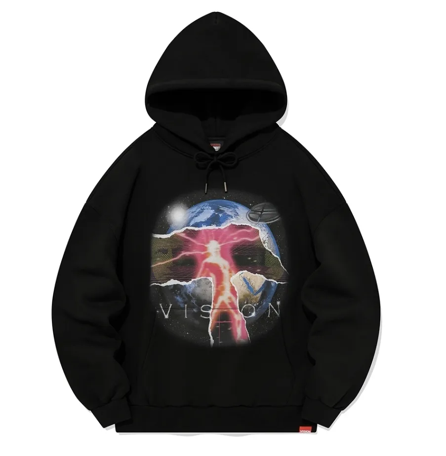 Vision Street Wear  |Unisex Street Style Logo Hoodies