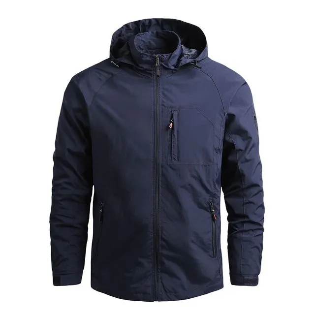 Xituodai Men Tactics Military Jackets Waterproof Hooded Windbreaker Coat Men 2022 Autumn New Casual Jacket Outdoor Hiking Jacket