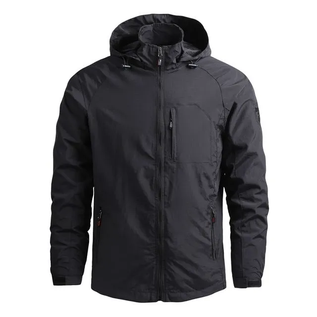 Xituodai Men Tactics Military Jackets Waterproof Hooded Windbreaker Coat Men 2022 Autumn New Casual Jacket Outdoor Hiking Jacket